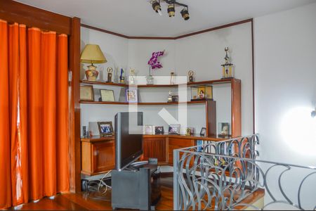 Sala de TV de casa à venda com 4 quartos, 407m² em Vila Euclides, São Bernardo do Campo