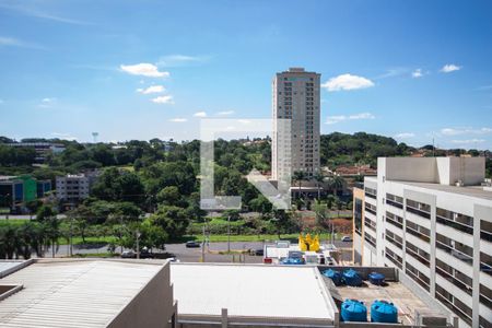 Vista da Sacada de apartamento para alugar com 1 quarto, 55m² em Santa Cruz do Jose Jacques, Ribeirão Preto
