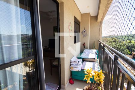 Sacada de apartamento para alugar com 1 quarto, 55m² em Santa Cruz do Jose Jacques, Ribeirão Preto