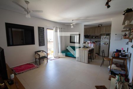 Sala de apartamento para alugar com 1 quarto, 55m² em Santa Cruz do Jose Jacques, Ribeirão Preto