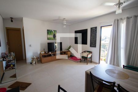 Sala de apartamento para alugar com 1 quarto, 55m² em Santa Cruz do Jose Jacques, Ribeirão Preto