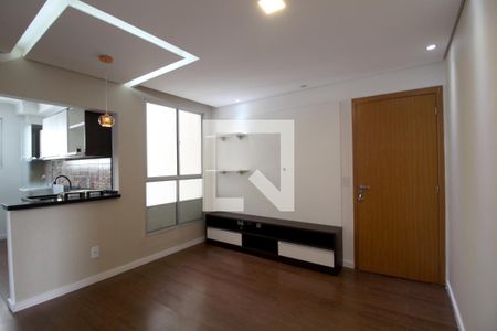 Sala de apartamento para alugar com 2 quartos, 48m² em Jardim América, Sorocaba