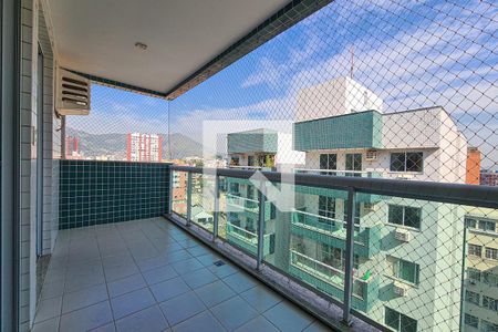 Varanda da Sala de apartamento à venda com 4 quartos, 111m² em Méier, Rio de Janeiro