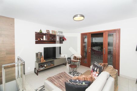 Sala de apartamento à venda com 4 quartos, 200m² em Santa Branca, Belo Horizonte