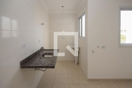 Cozinha e Área de Serviço de apartamento à venda com 2 quartos, 39m² em Parque São Lucas, São Paulo