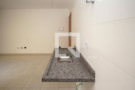 Cozinha de apartamento à venda com 2 quartos, 43m² em Parque São Lucas, São Paulo