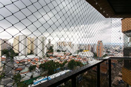 Vista da Varanda de apartamento à venda com 3 quartos, 123m² em Tatuapé, São Paulo