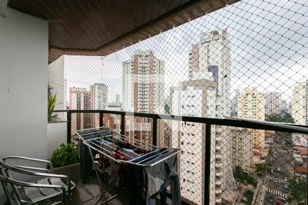 Varanda de apartamento à venda com 3 quartos, 123m² em Tatuapé, São Paulo
