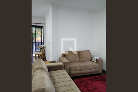 Sala de TV de apartamento para alugar com 4 quartos, 145m² em Vila Maia, Guarujá