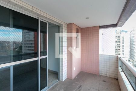 Varanda da Sala de apartamento para alugar com 4 quartos, 160m² em Buritis, Belo Horizonte