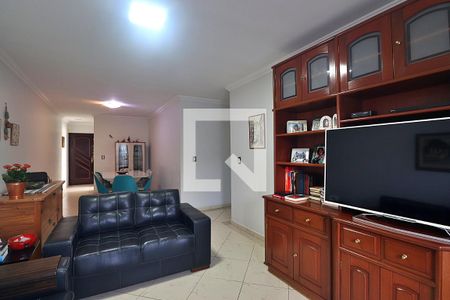 Sala de apartamento à venda com 3 quartos, 106m² em Campestre, Santo André