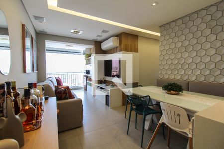 Sala de apartamento à venda com 2 quartos, 71m² em Brás, São Paulo