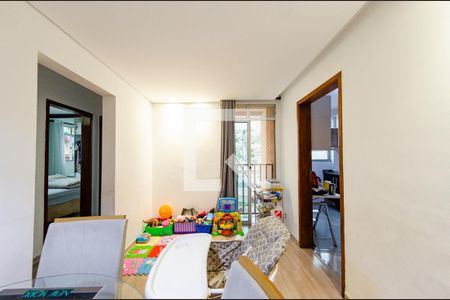 Sala de apartamento à venda com 4 quartos, 126m² em Jardim America, Belo Horizonte