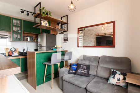Sala   de apartamento à venda com 1 quarto, 45m² em Vila Constança, São Paulo