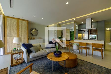 Sala de apartamento à venda com 2 quartos, 169m² em Barra da Tijuca, Rio de Janeiro