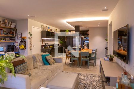 Sala e Varanda Gourmet de apartamento à venda com 2 quartos, 88m² em Barra Funda, São Paulo