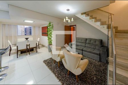 Sala de apartamento para alugar com 3 quartos, 200m² em Buritis, Belo Horizonte