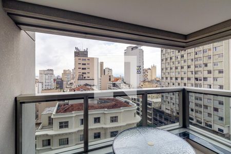 Varanda de kitnet/studio à venda com 1 quarto, 39m² em Santa Ifigênia, São Paulo