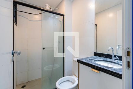 Banheiro de apartamento para alugar com 1 quarto, 30m² em Vila Zilda, São Paulo