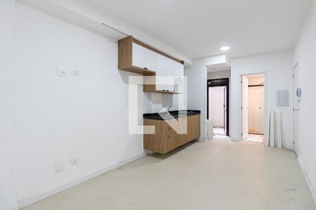 Sala / Cozinha de apartamento para alugar com 1 quarto, 30m² em Vila Zilda, São Paulo