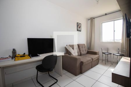 Sala de apartamento para alugar com 1 quarto, 33m² em Samambaia, Brasília