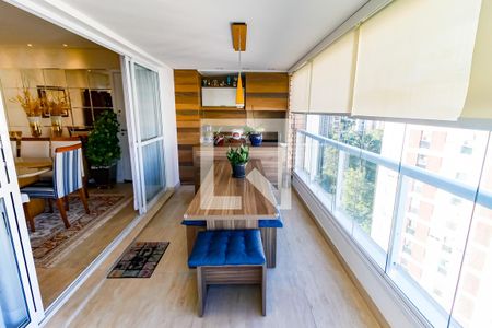 Varanda gourmet de apartamento à venda com 2 quartos, 110m² em Vila Suzana, São Paulo