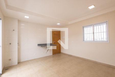 Sala e Cozinha de apartamento à venda com 2 quartos, 34m² em Vila Carrao, São Paulo