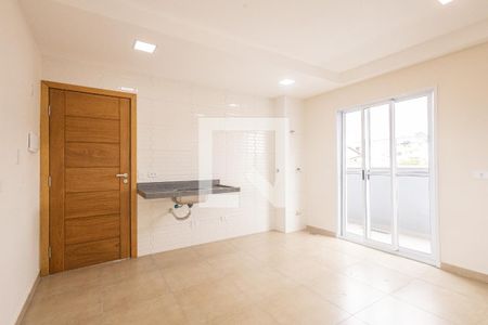 Sala e Cozinha de apartamento à venda com 2 quartos, 34m² em Vila Carrao, São Paulo