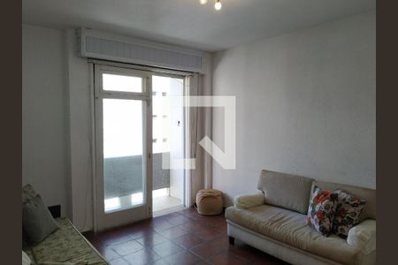 Sala de kitnet/studio para alugar com 1 quarto, 60m² em Centro, Guarujá