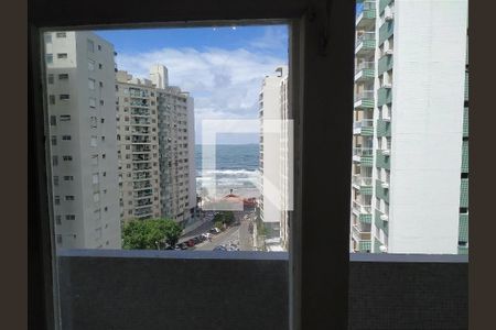 Vista  de kitnet/studio para alugar com 1 quarto, 60m² em Centro, Guarujá