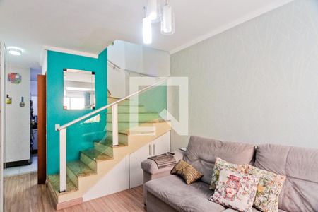 Sala de casa para alugar com 2 quartos, 64m² em Vila Boaçava, São Paulo