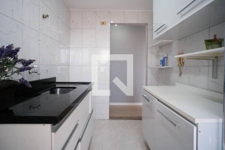 Cozinha de apartamento à venda com 2 quartos, 59m² em Jardim Danfer, São Paulo