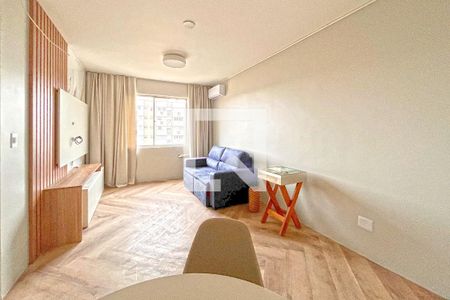 Sala de apartamento para alugar com 1 quarto, 52m² em Cidade Baixa, Porto Alegre