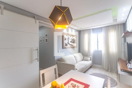 Sala de estar de apartamento à venda com 2 quartos, 49m² em Centro, São Bernardo do Campo
