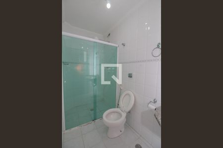 Banheiro do Quarto 1 de apartamento para alugar com 3 quartos, 86m² em Vila Humaitá, Santo André