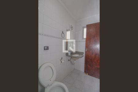 Banheiro do Quarto 1 de apartamento para alugar com 3 quartos, 86m² em Vila Humaitá, Santo André