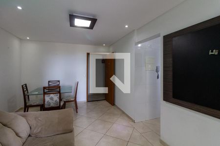 Sala de apartamento para alugar com 2 quartos, 120m² em Canto do Forte, Praia Grande