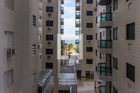 Vista da varanda de apartamento para alugar com 2 quartos, 120m² em Canto do Forte, Praia Grande