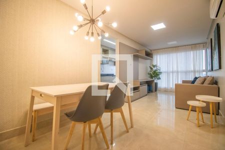 Sala de apartamento para alugar com 1 quarto, 44m² em Setor Marista, Goiânia