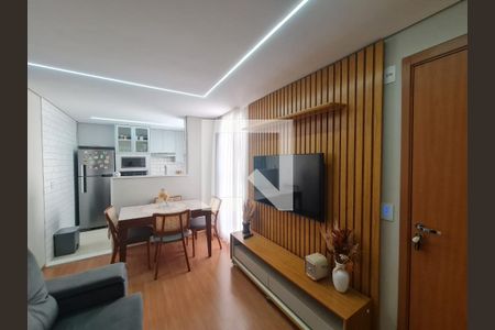 Sala  de apartamento à venda com 2 quartos, 40m² em Jardim City, Guarulhos