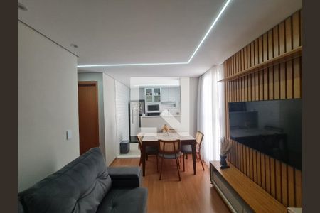 Sala  de apartamento à venda com 2 quartos, 40m² em Jardim City, Guarulhos