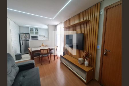 Sala  de apartamento à venda com 2 quartos, 40m² em Jardim City, Guarulhos