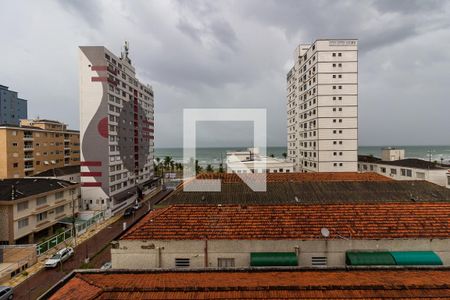 Vista da varanda de apartamento para alugar com 2 quartos, 65m² em Boqueirão, Praia Grande