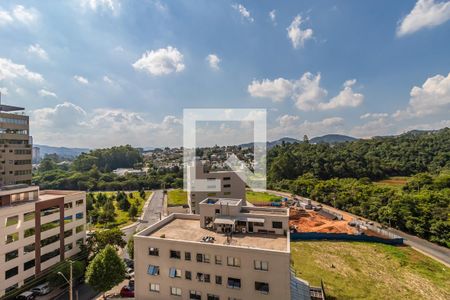 Vista da Sala de apartamento à venda com 1 quarto, 43m² em Melville Empresarial Ii, Barueri