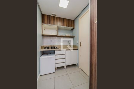 Cozinha de kitnet/studio para alugar com 1 quarto, 36m² em Centro Histórico, Porto Alegre