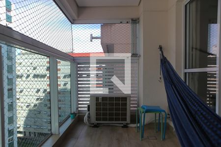 Sacada de apartamento para alugar com 1 quarto, 40m² em José Menino, Santos