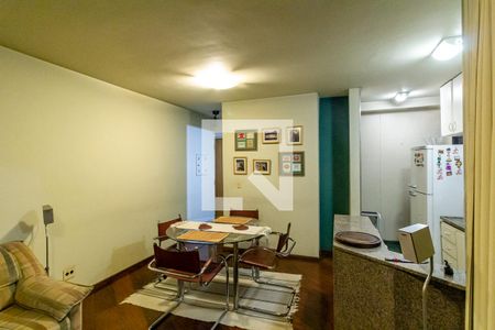 Sala de apartamento à venda com 1 quarto, 43m² em Santa Cecilia, São Paulo