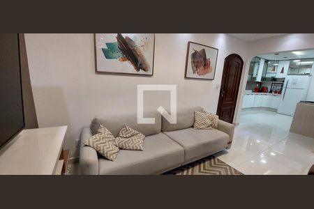 Sala de apartamento à venda com 3 quartos, 120m² em Campestre, Santo André