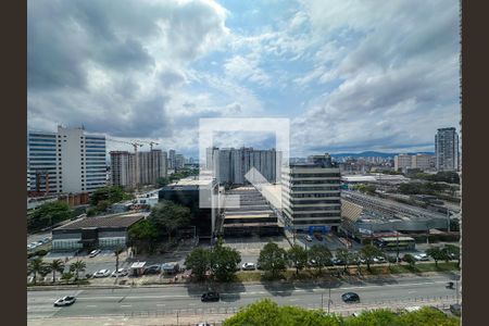 Vista Sala de apartamento à venda com 1 quarto, 30m² em Várzea da Barra Funda, São Paulo