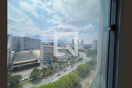 Vista Sala de apartamento à venda com 1 quarto, 30m² em Várzea da Barra Funda, São Paulo